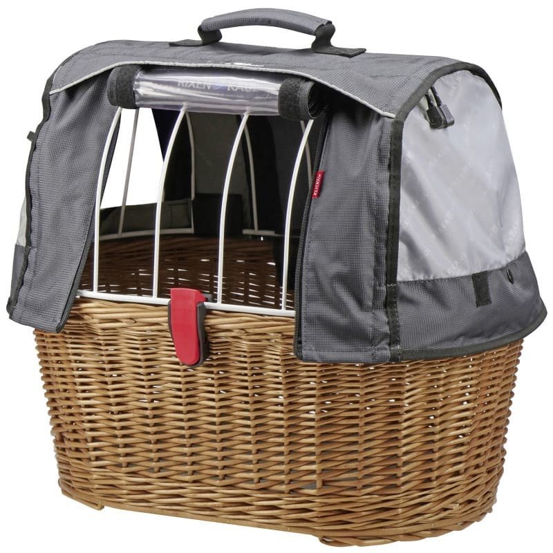KLICKfix Doggy Basket Plus Fix Hundefahrradkorb 0399FH – natur