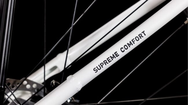 Cube Supreme Hybrid Comfort ONE 500 metallicwhite´n´black – Bild 4