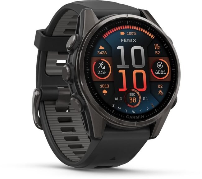 Garmin Fēnix® 8 - 43 mm AMOLED Sapphire - GPS Multisport – Bild 3