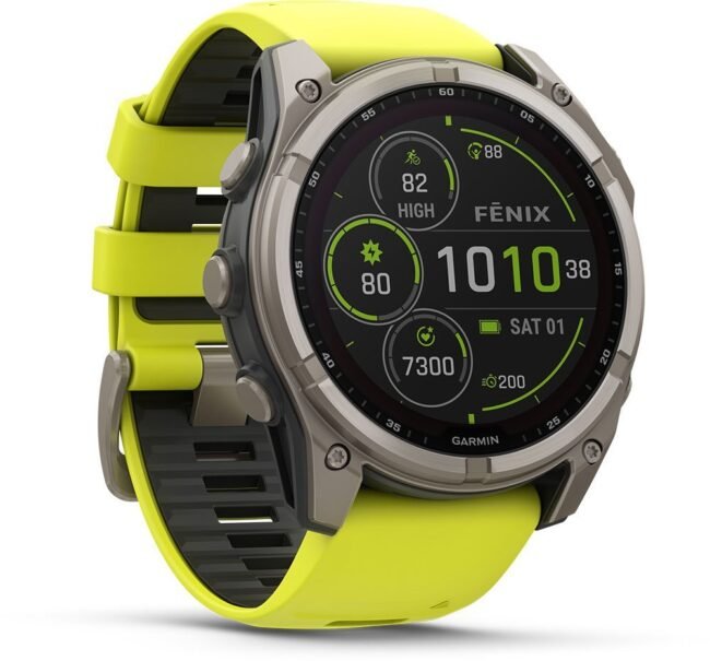 Garmin Fēnix® 8 - 51 mm Solar Sapphire - GPS Multisport Smartwatch – Bild 3