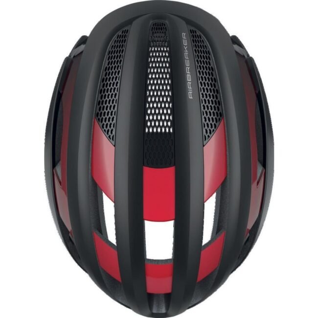 ABUS AirBreaker Helm - black red – Bild 5