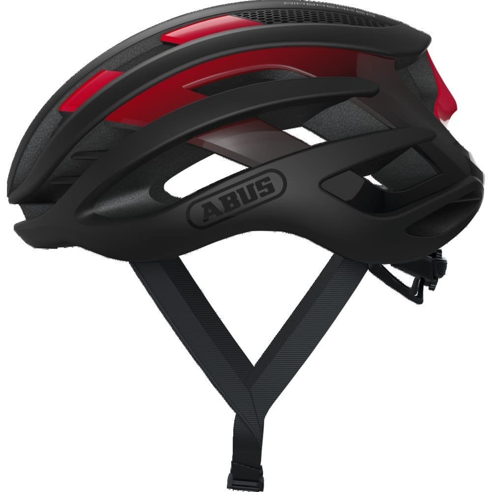 ABUS AirBreaker Helm – black red