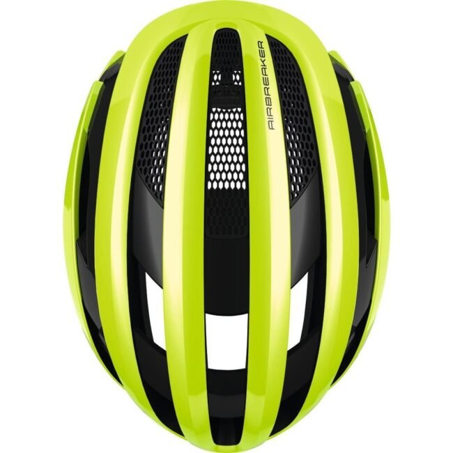 ABUS AirBreaker Helm - neon yellow – Bild 4