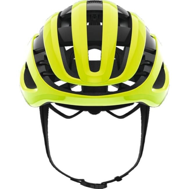ABUS AirBreaker Helm - neon yellow – Bild 5