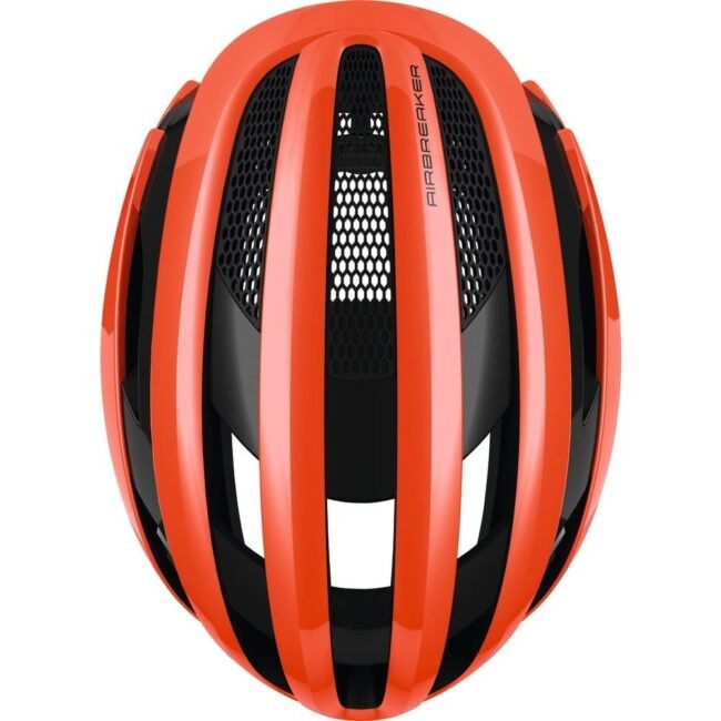 ABUS AirBreaker Helm - shrimp orange – Bild 4