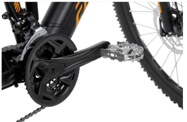 Alu MTB Pedelec 27,5'' Adore Xpose E-Bike Schwarz 250 Watt – Bild 3