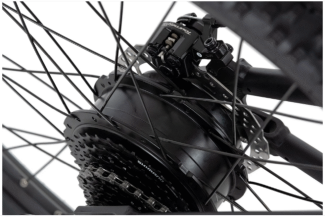 Alu MTB Pedelec 27,5'' Adore Xpose E-Bike Schwarz 250 Watt – Bild 8