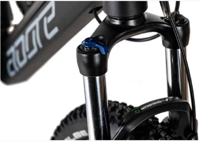 Alu MTB Pedelec 29'' Adore Enforce E-Bike schwarz/blau 250 Watt – Bild 7