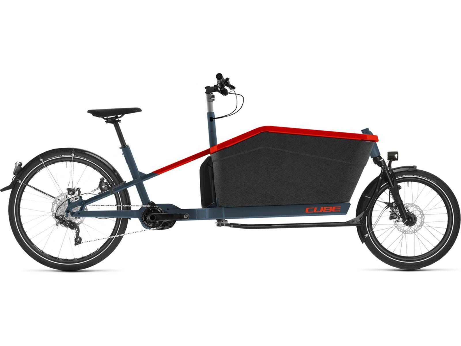 Cube Cargo Sport Dual Hybrid blue´n´red