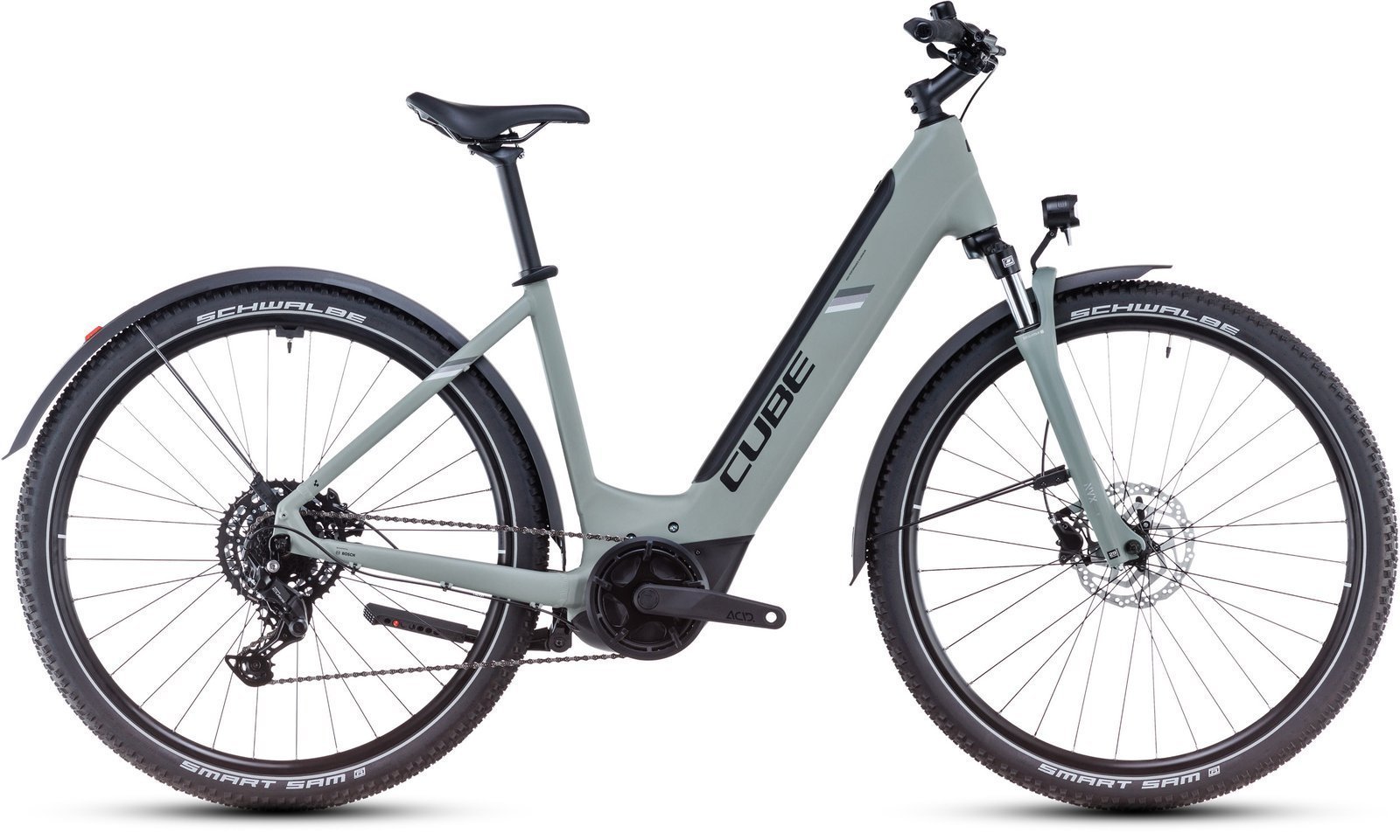Cube Nuride Hybrid Performance 625 Easy Entry Allroad swampgrey´n´black