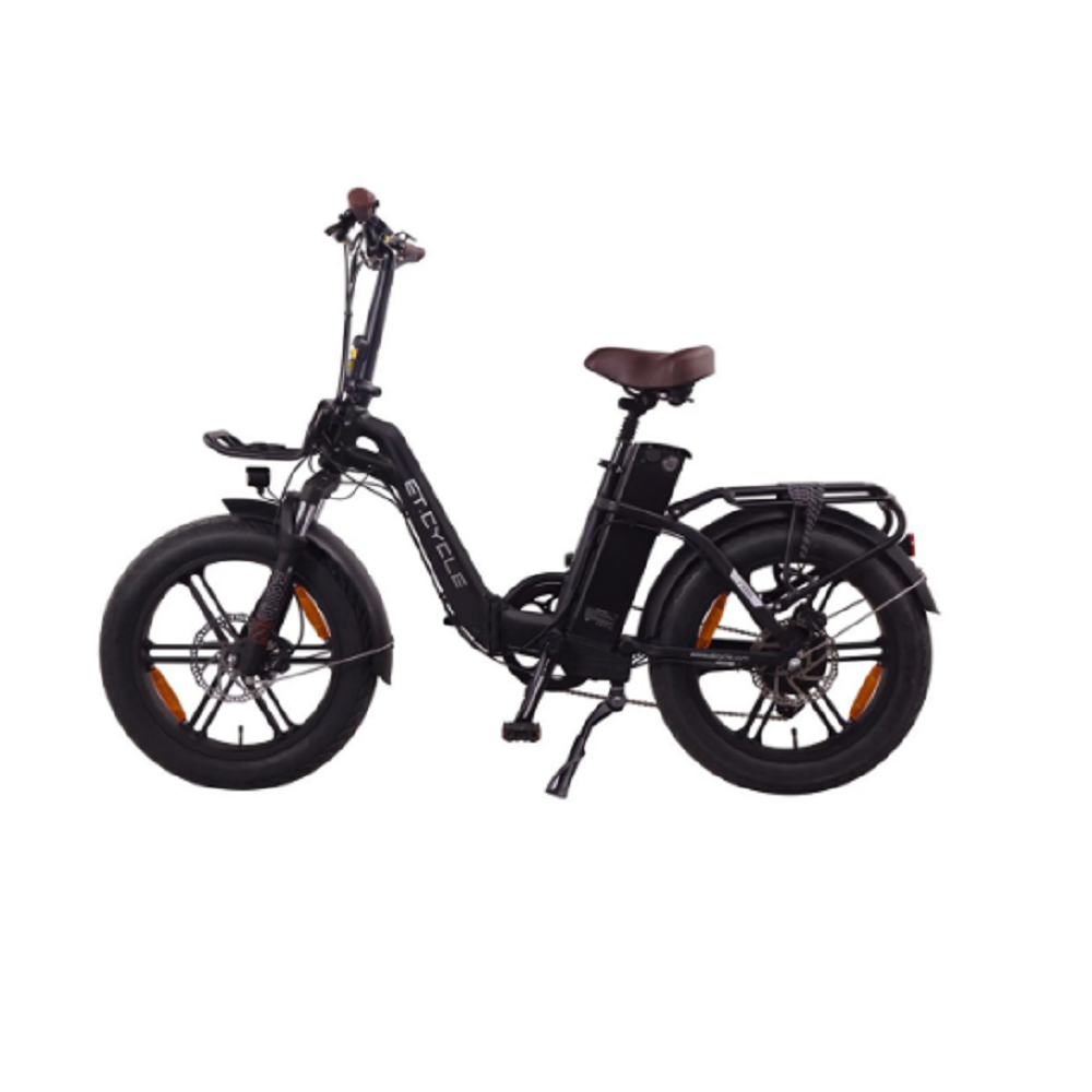 ET.CYCLE F1000 20″ schwarz E-Faltrad, E-Fatbike