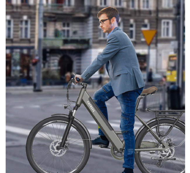 FAFREES F26 Pro 26'' Step-Through City E-Bike – Bild 10