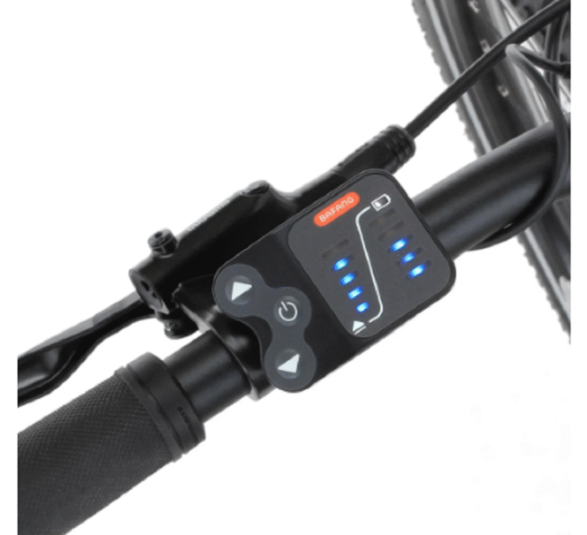 FISCHER E-Bike Pedelec Mountainbike MONTIS 2.1 Junior, Rahmenhöhe 38 cm, 27,5 Zoll, Akku 422 Wh, Hinterradmotor, Kettenschaltung, LED Display, blau – Bild 5