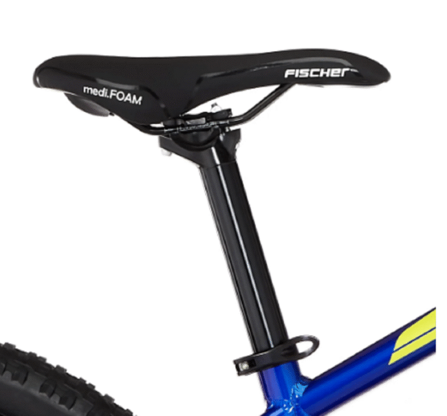 FISCHER E-Bike Pedelec Mountainbike MONTIS 2.1 Junior, Rahmenhöhe 38 cm, 27,5 Zoll, Akku 422 Wh, Hinterradmotor, Kettenschaltung, LED Display, blau – Bild 7