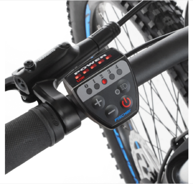 FISCHER E-Bike Pedelec Mountainbike MONTIS 2.1, Rahmenhöhe 48 cm, 27,5 Zoll, Akku 422 Wh, Hinterradmotor, Kettenschaltung, LED Display, schwarz. – Bild 2