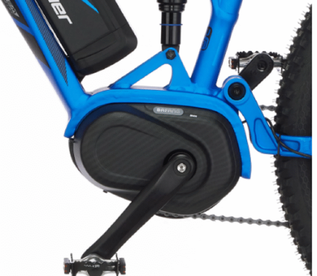 FISCHER E-Bike Pedelec Mountainbike MONTIS EM 1862, Rahmenhöhe 48 cm, 27,5 Zoll, Akku 557 Wh, Mittelmotor, Kettenschaltung, LCD Display, blau. – Bild 8