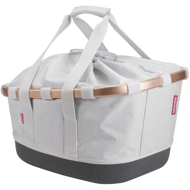KLICKfix Bikebasket GT Uniklip 2 - Fahrradkorb - twist sky rose