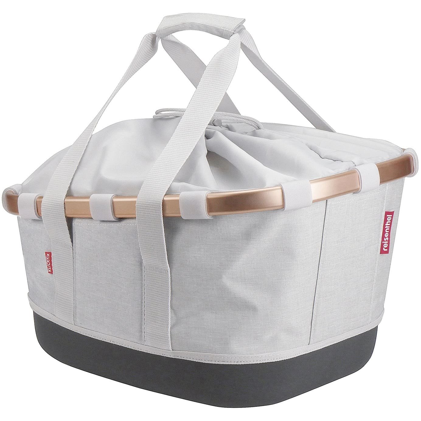 KLICKfix Bikebasket GT Uniklip 2 – Fahrradkorb – twist sky rose
