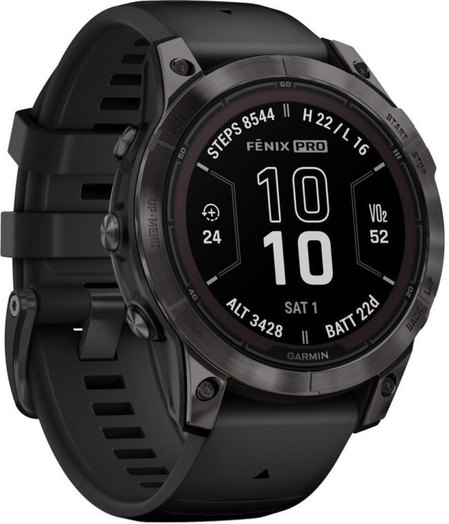 Garmin FENIX® 7 PRO - SAPPHIRE SOLAR 47mm EDITION - GPS Multisport Smartwatch – Bild 2