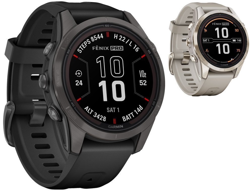 Garmin FENIX® 7S PRO – SAPPHIRE SOLAR 42mm EDITION – GPS Multisport Smartwatch