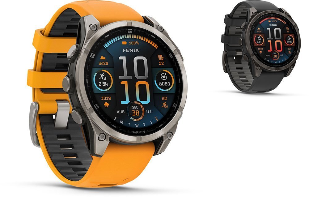 Garmin Fēnix® 8 – 47 mm AMOLED Sapphire – GPS Multisport