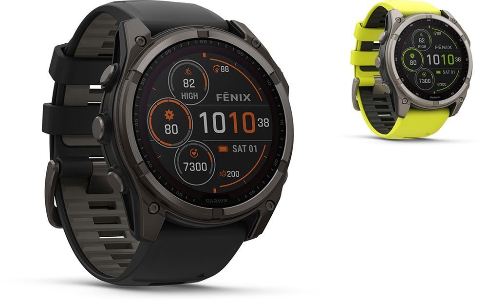 Garmin Fēnix® 8 – 51 mm Solar Sapphire – GPS Multisport Smartwatch