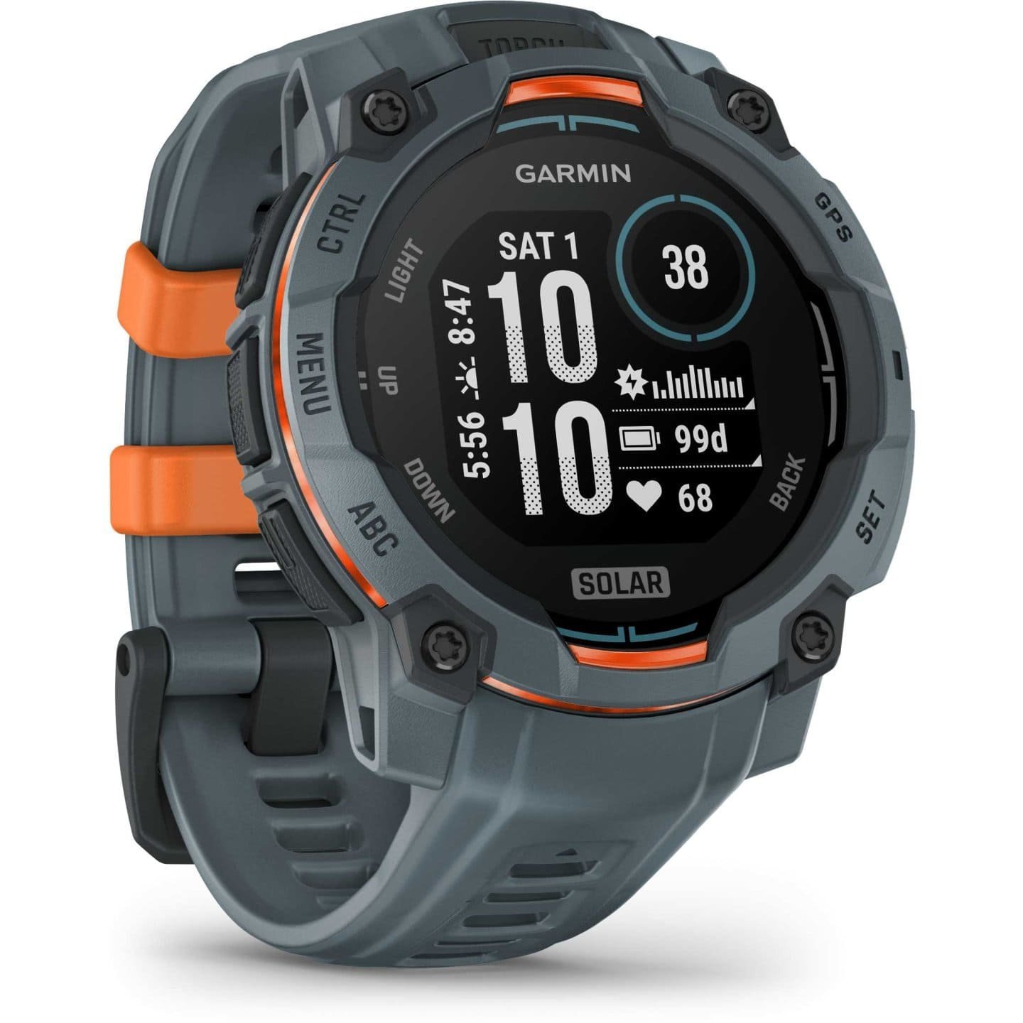 Garmin Instinct 3 Solar GPS Smartwatch – 45mm – Twilight