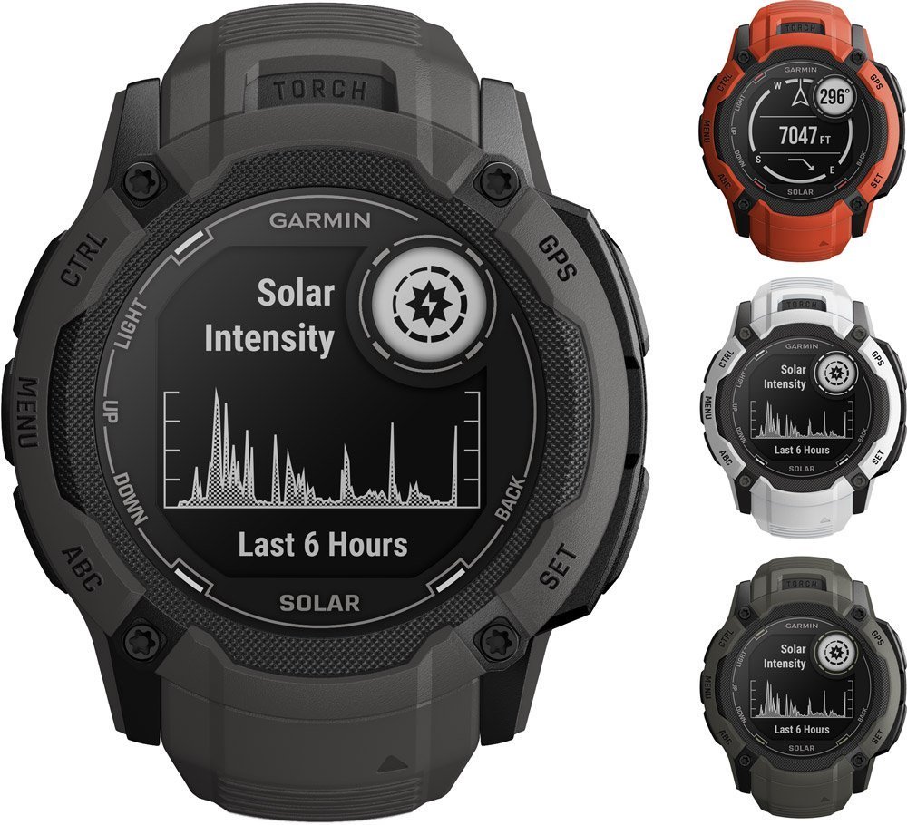 Garmin Instinct® 2X Solar – GPS Multisport Smartwatch