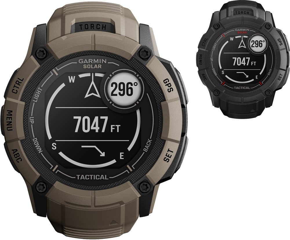 Garmin Instinct® 2X Solar Tactical Edition – GPS Multisport Smartwatch