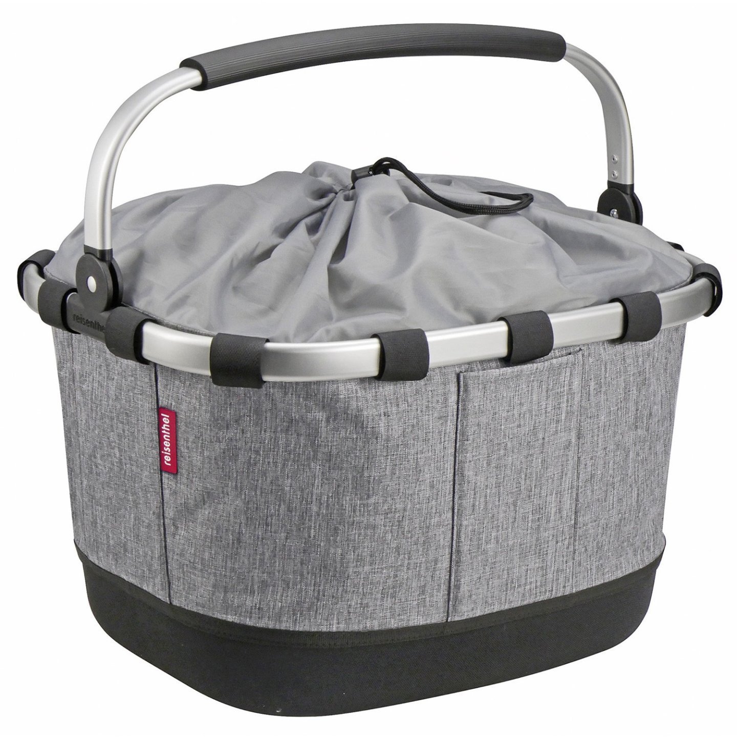 KLICKfix Carrybag GT Uniklip 2 – Fahrradkorb – twist silver
