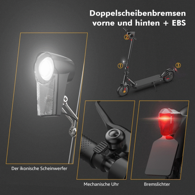 LOVONLIVE E-Scooter »500W – Bild 2