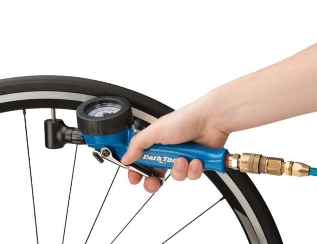 Park Tool INF-2 Kompressor-Aufsatz Werkstattpumpe – Bild 2