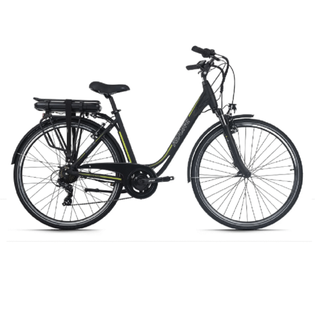 Pedelec E-Bike Cityfahrrad 28'' Adore Versailles schwarz-grün Adore 112E.