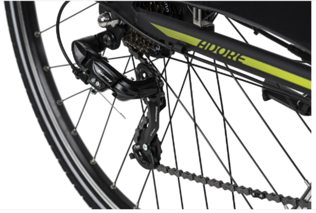 Pedelec E-Bike Cityfahrrad 28'' Adore Versailles schwarz-grün Adore 112E. – Bild 7