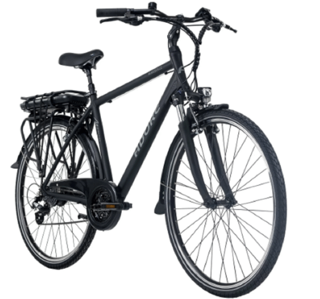 Pedelec E-Bike Herren Cityrad 28'' Adore Marseille schwarz Adore 114E. – Bild 2