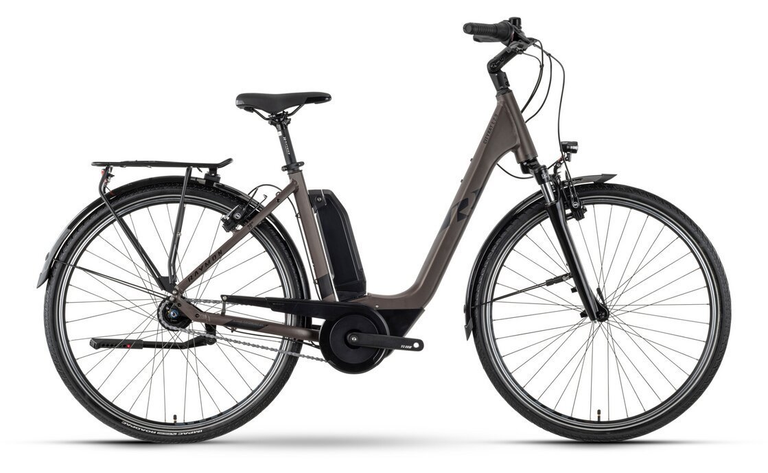 Raymon CityRay E 2.0 CB 400 – 400 Wh – 26 Zoll – Tiefeinsteiger – 2024