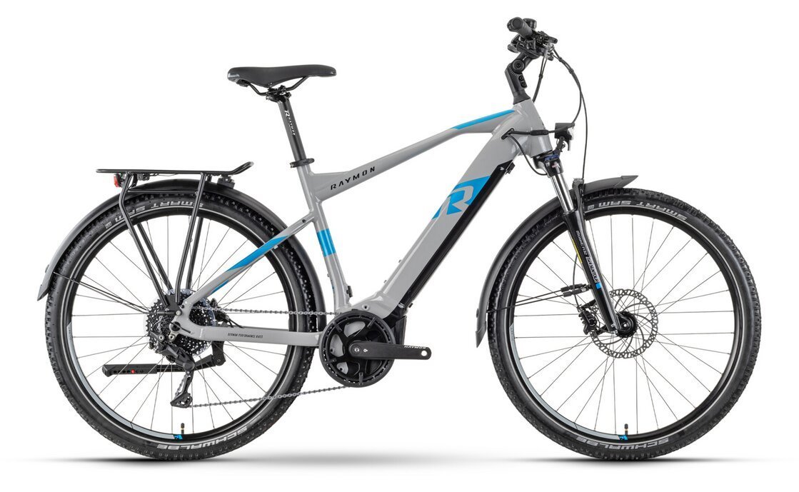 Raymon CrossRay E 6.0 M350 – 630 Wh – 27,5 Zoll – Diamant – 2024