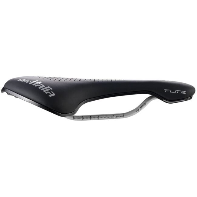 Selle Italia Max Flite Boost Gel Sattel - Superflow | TI 316 - L3 | schwarz – Bild 5