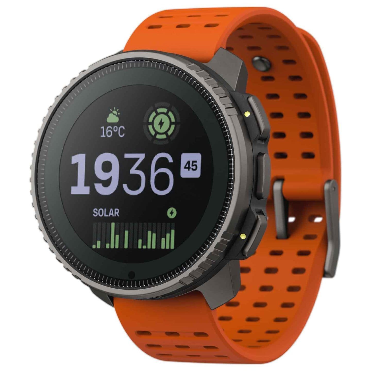 Suunto Vertical Titanium Solar GPS Multisport-Uhr – Canyon