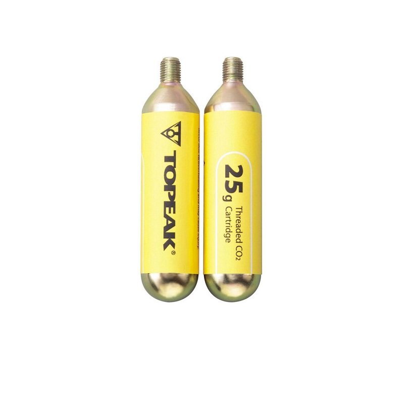 Topeak CO2-Kartuschen 25g – 2er Set