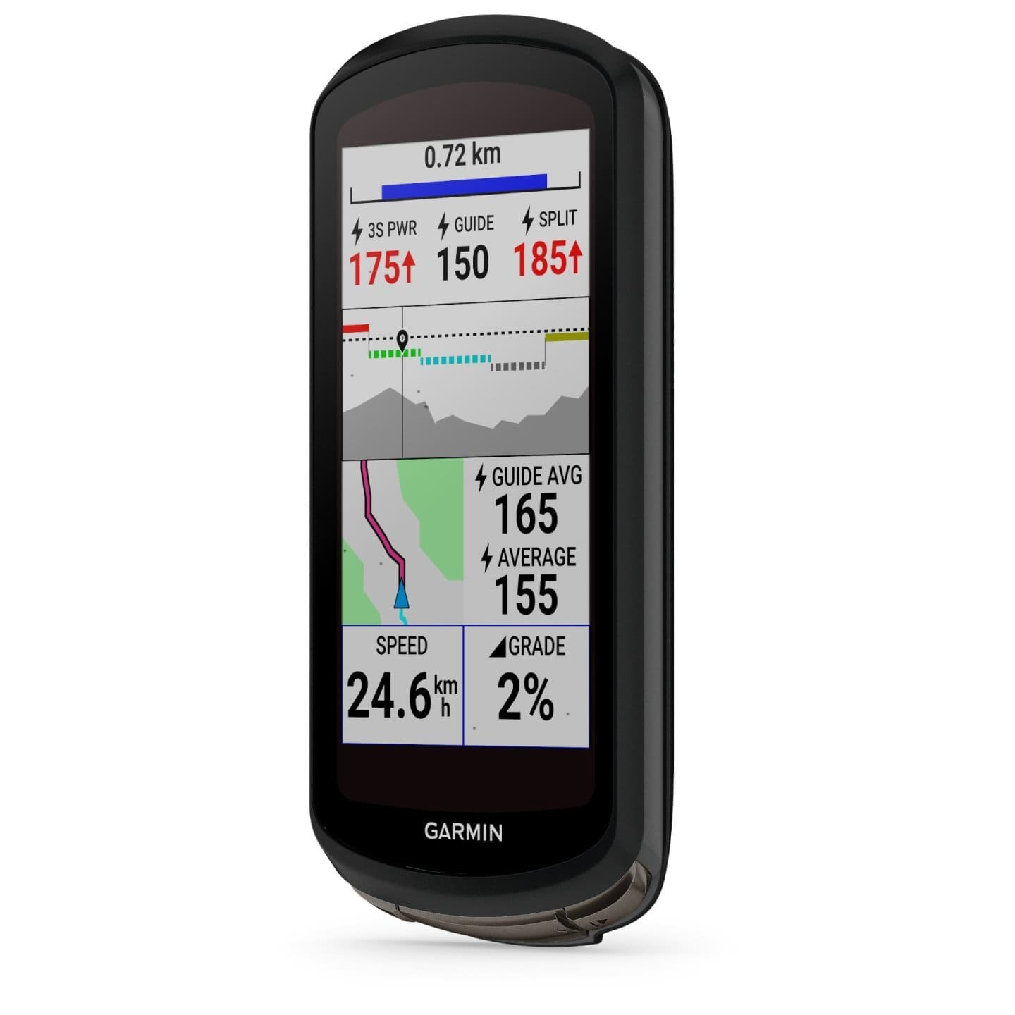 Garmin Edge 1040 Solar GPS Fahrradcomputer – schwarz